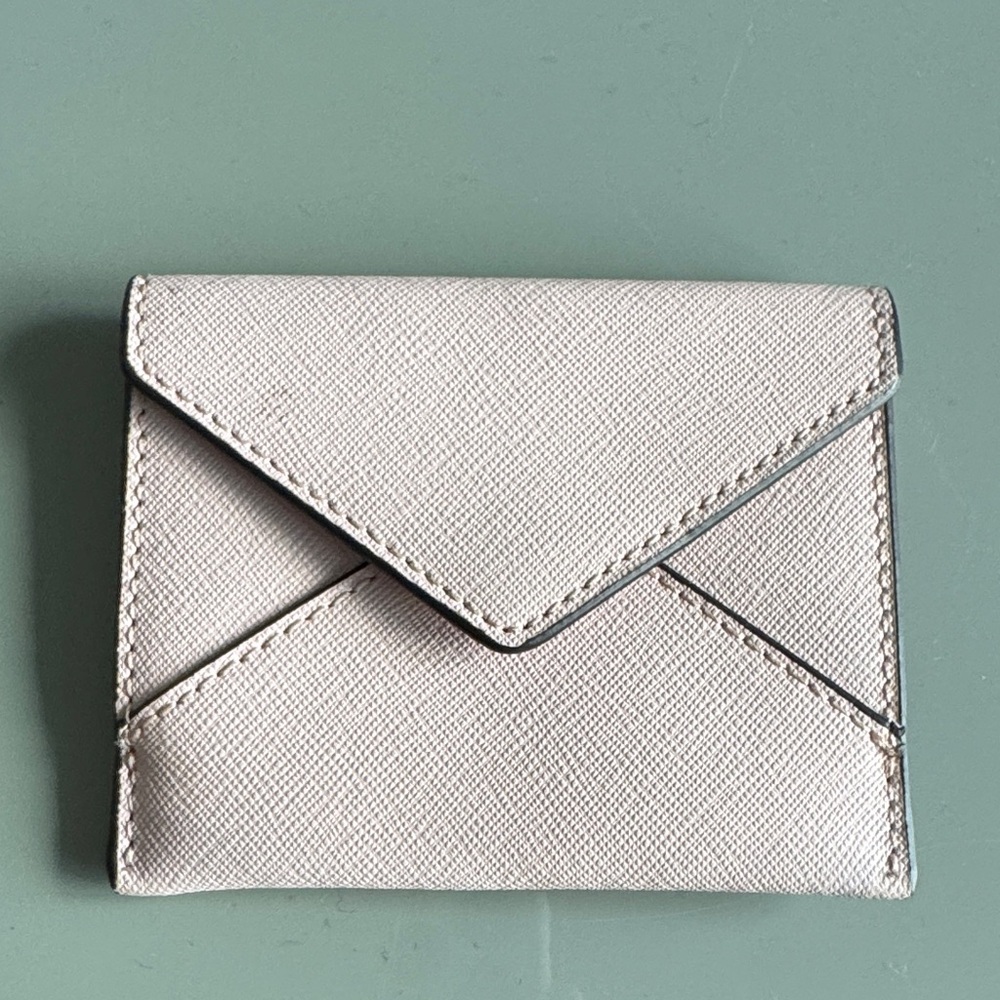 Pink Envelope Card Wallet - Rebecca Minkoff